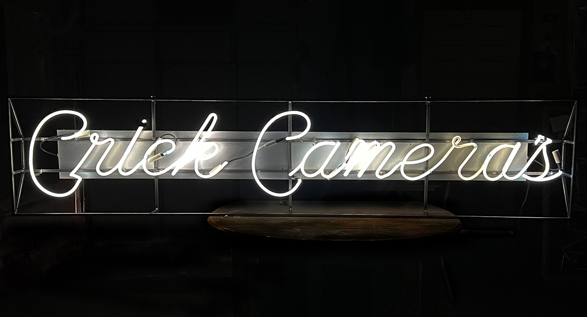 Crick’s Camera Shop The Lumi Neon Museum