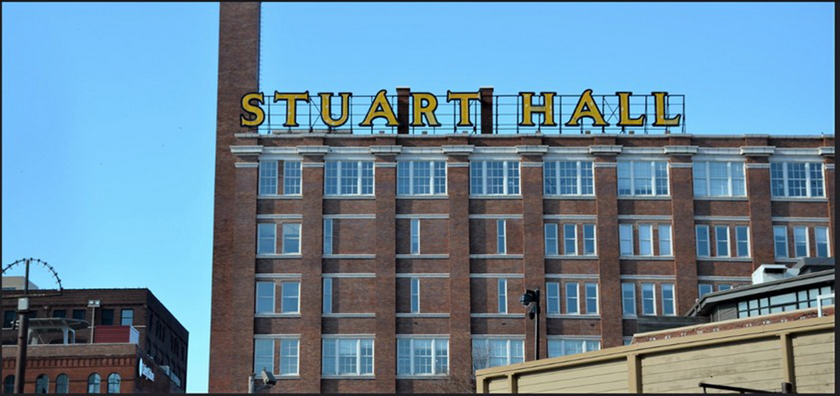 Stuarr Hall Sign